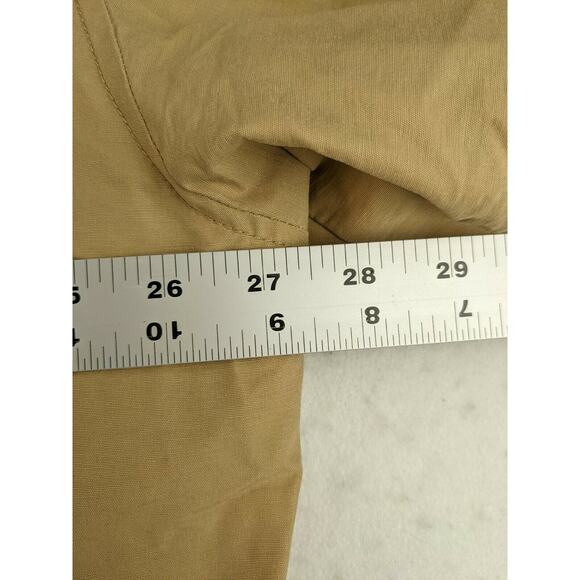 Mens Eddie Bauer Full Zip Long Sleeve Outdoor Jacket Size XL Tan Pockets - Picture 7 of 8